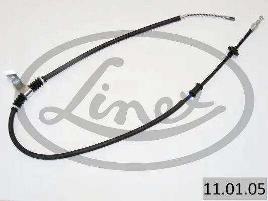 Seilzug, Feststellbremse links LINEX 11.01.05 Bild Seilzug, Feststellbremse links LINEX 11.01.05