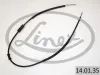 Seilzug, Feststellbremse rechts links LINEX 14.01.35
