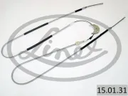 Seilzug, Feststellbremse hinten LINEX 15.01.31