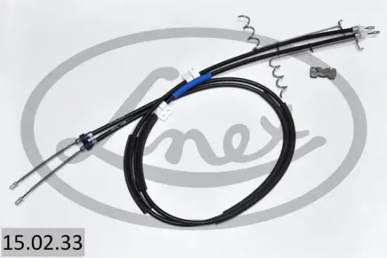 Seilzug, Feststellbremse hinten LINEX 15.02.33 Bild Seilzug, Feststellbremse hinten LINEX 15.02.33