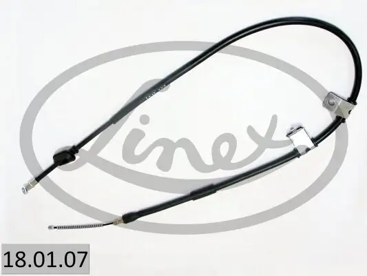 Seilzug, Feststellbremse links LINEX 18.01.07 Bild Seilzug, Feststellbremse links LINEX 18.01.07