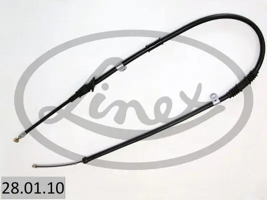 Seilzug, Feststellbremse links LINEX 28.01.10 Bild Seilzug, Feststellbremse links LINEX 28.01.10