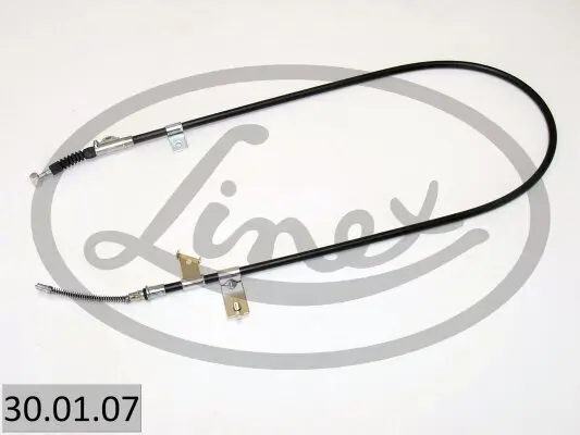 Seilzug, Feststellbremse links LINEX 30.01.07 Bild Seilzug, Feststellbremse links LINEX 30.01.07