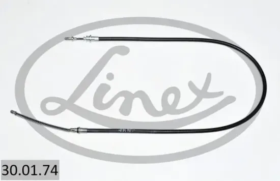 Seilzug, Feststellbremse links LINEX 30.01.74 Bild Seilzug, Feststellbremse links LINEX 30.01.74