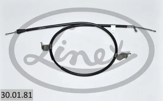 Seilzug, Feststellbremse links LINEX 30.01.81 Bild Seilzug, Feststellbremse links LINEX 30.01.81