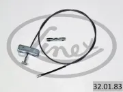 Seilzug, Feststellbremse Mitte LINEX 32.01.83