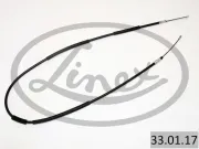 Seilzug, Feststellbremse links LINEX 33.01.17