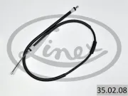 Seilzug, Feststellbremse links LINEX 35.02.08