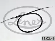 Seilzug, Feststellbremse rechts links LINEX 35.02.46