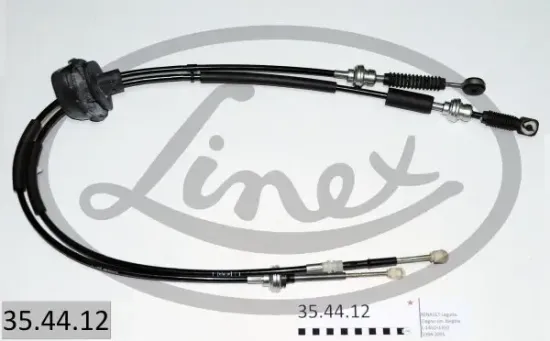 Seilzug, Schaltgetriebe rechts links LINEX 35.44.12 Bild Seilzug, Schaltgetriebe rechts links LINEX 35.44.12