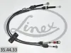Seilzug, Schaltgetriebe rechts links LINEX 35.44.33