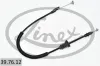 Seilzug, Türentriegelung hinten LINEX 39.76.12