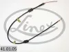 Seilzug, Feststellbremse rechts links LINEX 41.01.05
