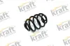 Fahrwerksfeder Hinterachse KRAFT AUTOMOTIVE 4031810