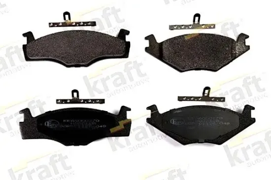 Bremsbelagsatz, Scheibenbremse Vorderachse KRAFT AUTOMOTIVE 6000270 Bild Bremsbelagsatz, Scheibenbremse Vorderachse KRAFT AUTOMOTIVE 6000270