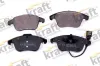 Bremsbelagsatz, Scheibenbremse Vorderachse KRAFT AUTOMOTIVE 6000588