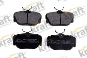 Bremsbelagsatz, Scheibenbremse Vorderachse KRAFT AUTOMOTIVE 6001000