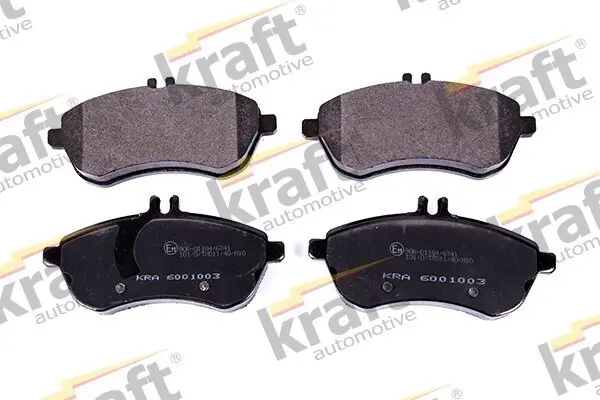 Bremsbelagsatz, Scheibenbremse Vorderachse KRAFT AUTOMOTIVE 6001003