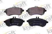 Bremsbelagsatz, Scheibenbremse Vorderachse KRAFT AUTOMOTIVE 6001003