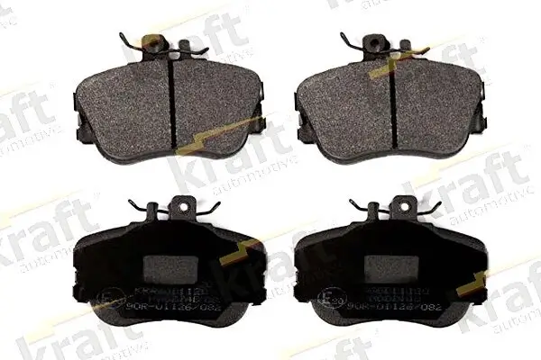 Bremsbelagsatz, Scheibenbremse Vorderachse KRAFT AUTOMOTIVE 6001120