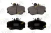 Bremsbelagsatz, Scheibenbremse Vorderachse KRAFT AUTOMOTIVE 6001120