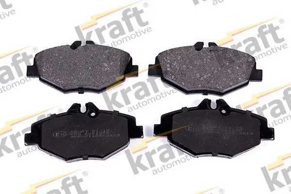Bremsbelagsatz, Scheibenbremse Vorderachse KRAFT AUTOMOTIVE 6001220