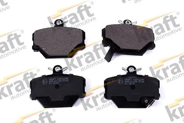 Bremsbelagsatz, Scheibenbremse Vorderachse KRAFT AUTOMOTIVE 6001240