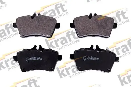 Bremsbelagsatz, Scheibenbremse Vorderachse KRAFT AUTOMOTIVE 6001252 Bild Bremsbelagsatz, Scheibenbremse Vorderachse KRAFT AUTOMOTIVE 6001252