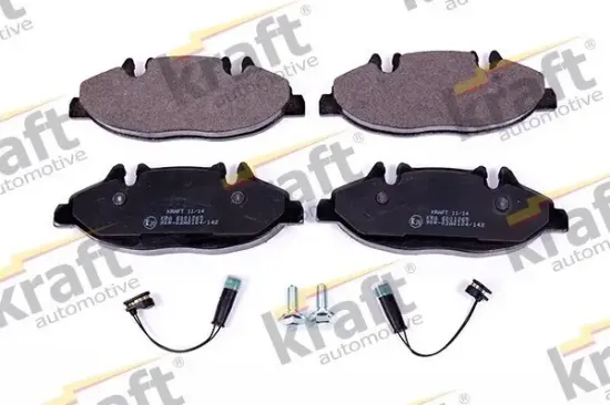 Bremsbelagsatz, Scheibenbremse Vorderachse KRAFT AUTOMOTIVE 6001265 Bild Bremsbelagsatz, Scheibenbremse Vorderachse KRAFT AUTOMOTIVE 6001265