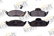 Bremsbelagsatz, Scheibenbremse Vorderachse KRAFT AUTOMOTIVE 6001290