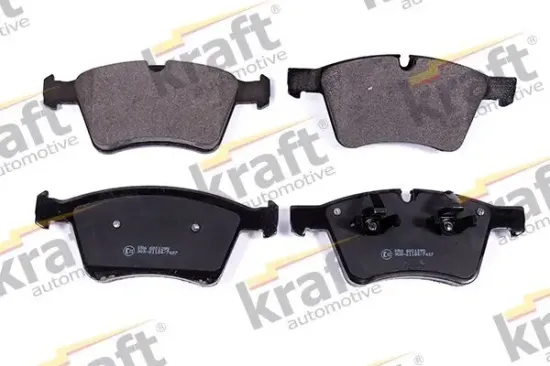 Bremsbelagsatz, Scheibenbremse Vorderachse KRAFT AUTOMOTIVE 6001295 Bild Bremsbelagsatz, Scheibenbremse Vorderachse KRAFT AUTOMOTIVE 6001295