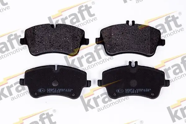 Bremsbelagsatz, Scheibenbremse Vorderachse KRAFT AUTOMOTIVE 6001310
