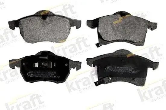 Bremsbelagsatz, Scheibenbremse Vorderachse KRAFT AUTOMOTIVE 6001660 Bild Bremsbelagsatz, Scheibenbremse Vorderachse KRAFT AUTOMOTIVE 6001660