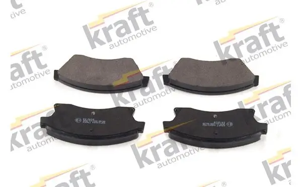 Bremsbelagsatz, Scheibenbremse Vorderachse KRAFT AUTOMOTIVE 6001783