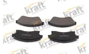 Bremsbelagsatz, Scheibenbremse Vorderachse KRAFT AUTOMOTIVE 6001783