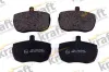Bremsbelagsatz, Scheibenbremse Vorderachse KRAFT AUTOMOTIVE 6002060