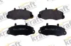 Bremsbelagsatz, Scheibenbremse Vorderachse KRAFT AUTOMOTIVE 6002100