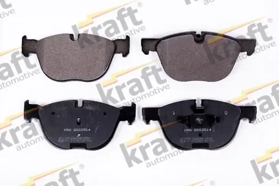 Bremsbelagsatz, Scheibenbremse Vorderachse KRAFT AUTOMOTIVE 6002514 Bild Bremsbelagsatz, Scheibenbremse Vorderachse KRAFT AUTOMOTIVE 6002514