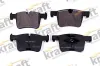 Bremsbelagsatz, Scheibenbremse Vorderachse KRAFT AUTOMOTIVE 6002515