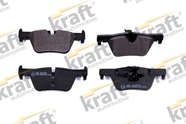 Bremsbelagsatz, Scheibenbremse Hinterachse KRAFT AUTOMOTIVE 6002551