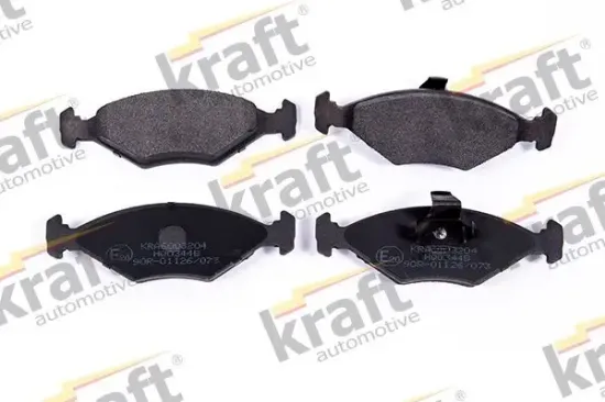 Bremsbelagsatz, Scheibenbremse Vorderachse KRAFT AUTOMOTIVE 6003204 Bild Bremsbelagsatz, Scheibenbremse Vorderachse KRAFT AUTOMOTIVE 6003204