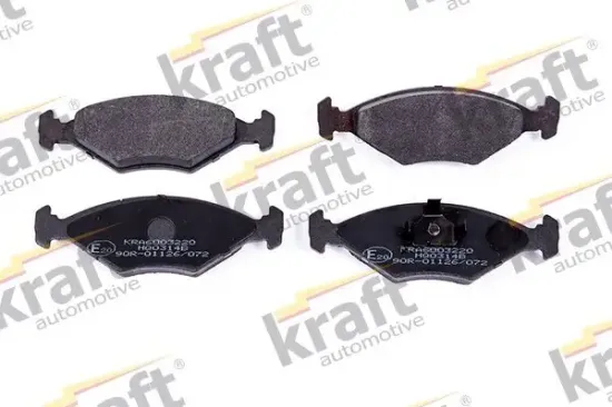 Bremsbelagsatz, Scheibenbremse Vorderachse KRAFT AUTOMOTIVE 6003220 Bild Bremsbelagsatz, Scheibenbremse Vorderachse KRAFT AUTOMOTIVE 6003220