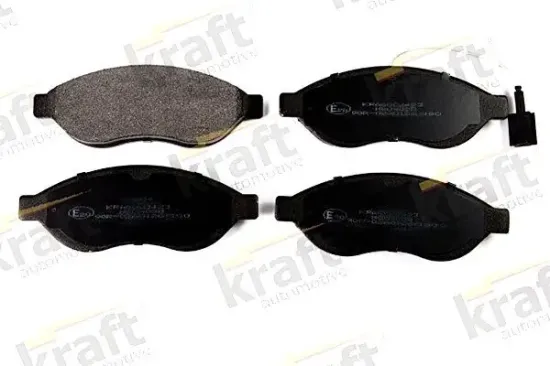 Bremsbelagsatz, Scheibenbremse Vorderachse KRAFT AUTOMOTIVE 6003423 Bild Bremsbelagsatz, Scheibenbremse Vorderachse KRAFT AUTOMOTIVE 6003423