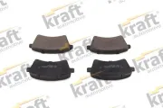 Bremsbelagsatz, Scheibenbremse Vorderachse KRAFT AUTOMOTIVE 6005007