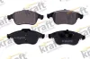 Bremsbelagsatz, Scheibenbremse Vorderachse KRAFT AUTOMOTIVE 6005015
