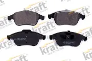 Bremsbelagsatz, Scheibenbremse Vorderachse KRAFT AUTOMOTIVE 6005015