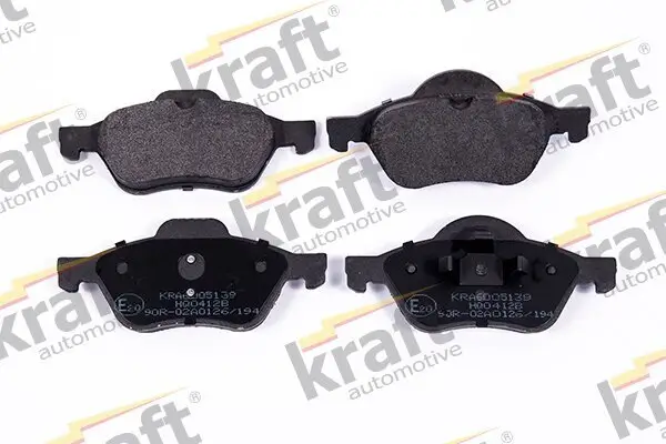 Bremsbelagsatz, Scheibenbremse Vorderachse KRAFT AUTOMOTIVE 6005139
