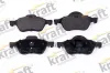 Bremsbelagsatz, Scheibenbremse Vorderachse KRAFT AUTOMOTIVE 6005139