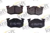 Bremsbelagsatz, Scheibenbremse Vorderachse KRAFT AUTOMOTIVE 6005200