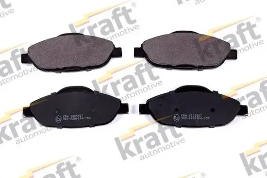 Bremsbelagsatz, Scheibenbremse Vorderachse KRAFT AUTOMOTIVE 6005507 Bild Bremsbelagsatz, Scheibenbremse Vorderachse KRAFT AUTOMOTIVE 6005507
